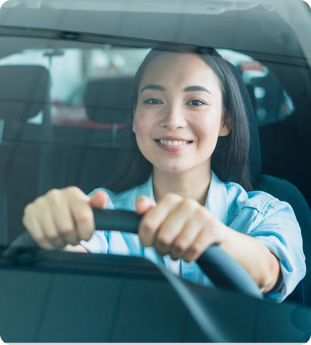 Girl Driving Photo